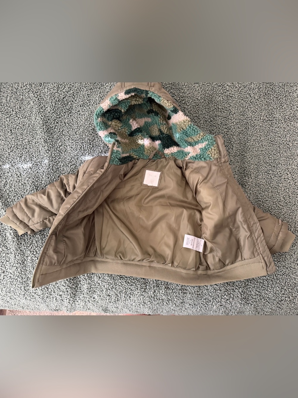 Tahari Boy Olive Green Jacket - Picture 5 of 8